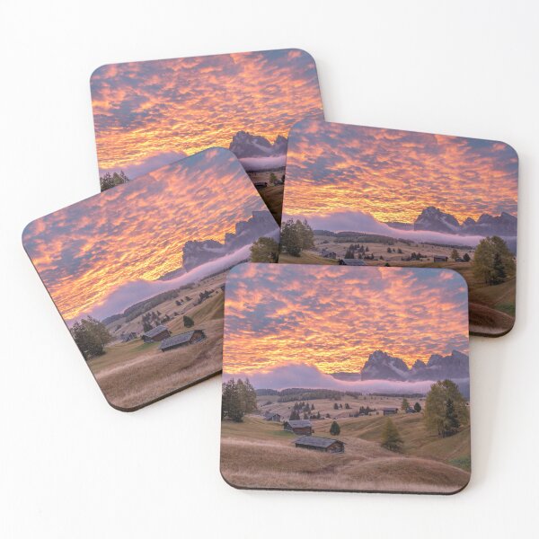 Item preview, Seiser Alm October Sunrise designed and sold by Tamara Al Bahri.
