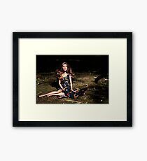 Dark Glade Framed Print