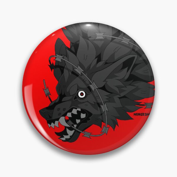 Item preview, Razor-Wire Wolf Furry Art designed and sold by wingedwolf94.