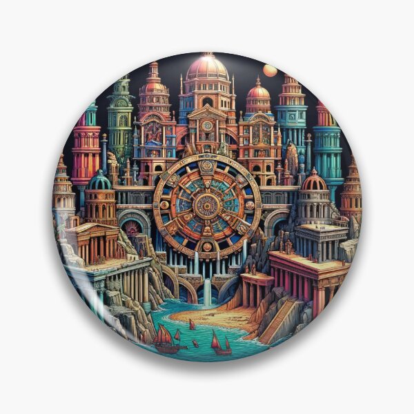 Item preview, The Lost City of Atlantis designed and sold by amorki.