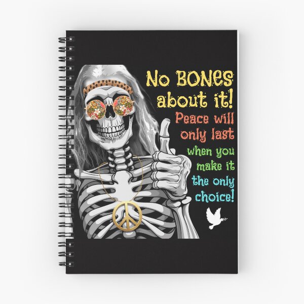 Item preview, No Bones About it! Peace Will Only Last When You Make It the Only Choice!  designed and sold by HolidaysBlaze Designs For You.