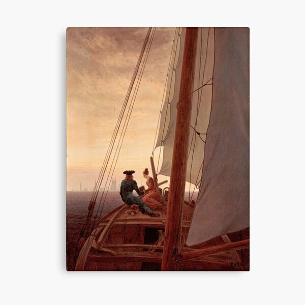 Item preview, Caspar David Friedrich - On the Sailing Boat designed and sold by Suzana Djordjevic.