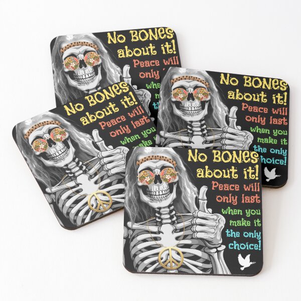 Item preview, No Bones About it! Peace Will Only Last When You Make It the Only Choice!  designed and sold by HolidaysBlaze Designs For You.