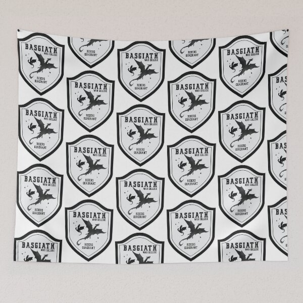 Item preview, Basgiath War College, Fourth Wing by Rebecca Yarros designed and sold by WondrousDoodles.