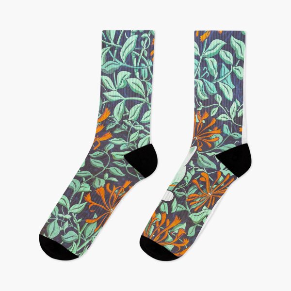 Item preview, Cat and honeysuckle flowers designed and sold by Syntetyc.