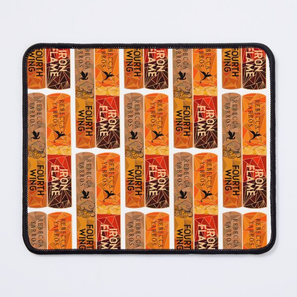 Item preview, Fourth Wing, Iron Flame by Rebecca Yarros Book Spines designed and sold by WondrousDoodles.