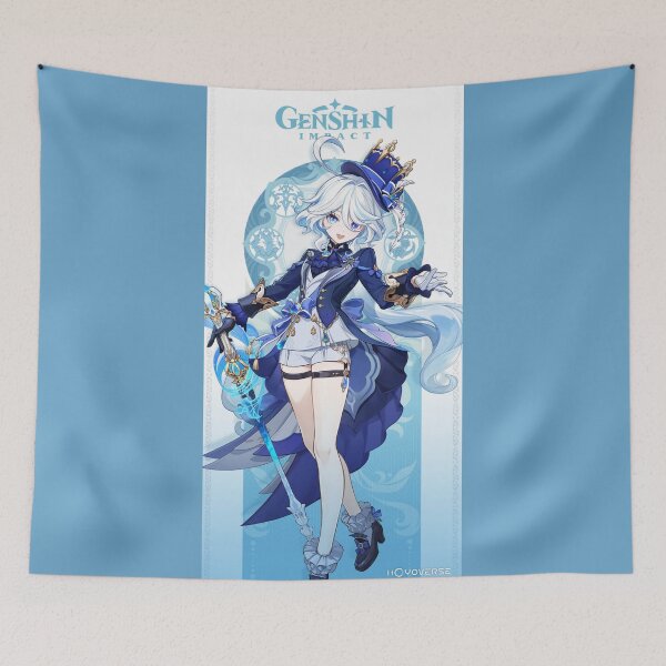 Item preview, Genshin Impact - Furina Character Official Poster designed and sold by Krimsy.