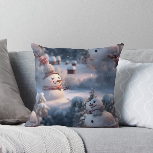 Item preview, Snowmen Tiled Pattern designed and sold by Yogimeister.