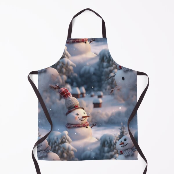 Aperçu de l'œuvre Snowmen Tiled Pattern créée et vendue par Yogimeister.