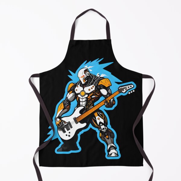 Item preview, WHITE GUITAR CYBORG designed and sold by Danzdma.