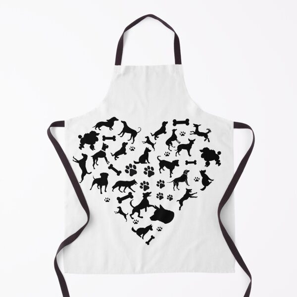 Item preview, Heart with dogs designed and sold by Created by Aia.