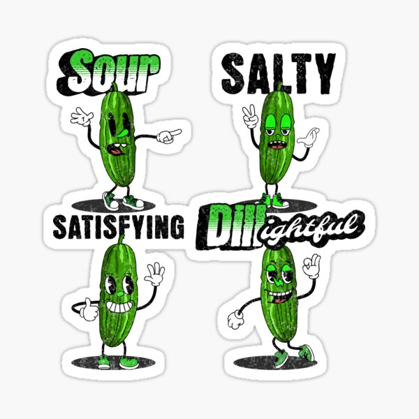 POSITIVE Vibes Dill Pickle - Dill Pickle - Sticker