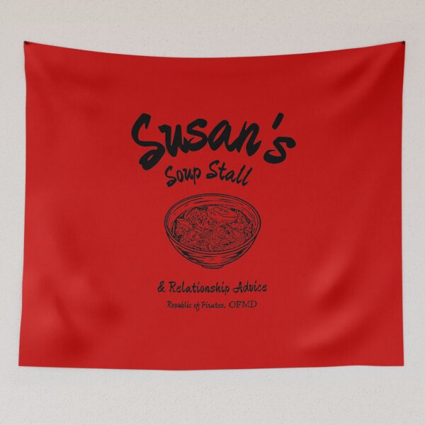 Item preview, Susan's Soup Stall & Relationship Advice designed and sold by Our Flag Means Merch.