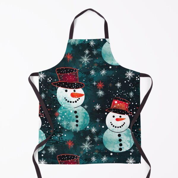 Aperçu de l'œuvre Snowmen Tiled Pattern créée et vendue par Yogimeister.