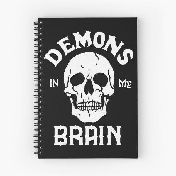 Item preview, Demons In My Brain designed and sold by CreepyCornerArt.