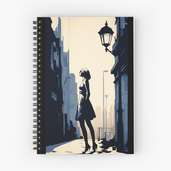 Item preview, Classy lady in high heels under a streetlight designed and sold by Sketch-Shack.