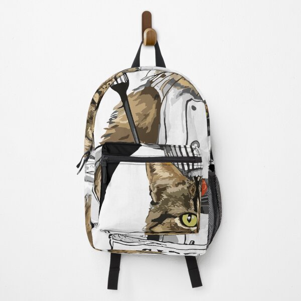 Item preview, Catvolution of Cuisine From Raw Meat to Gourmet Treats designed and sold by DrawHandArt.