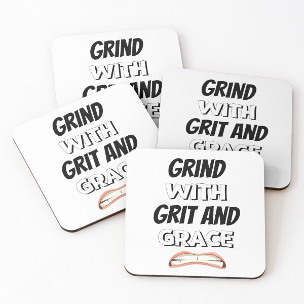 Item preview, Grind With Grit And Grace Design  designed and sold by JAMTEESHOP.