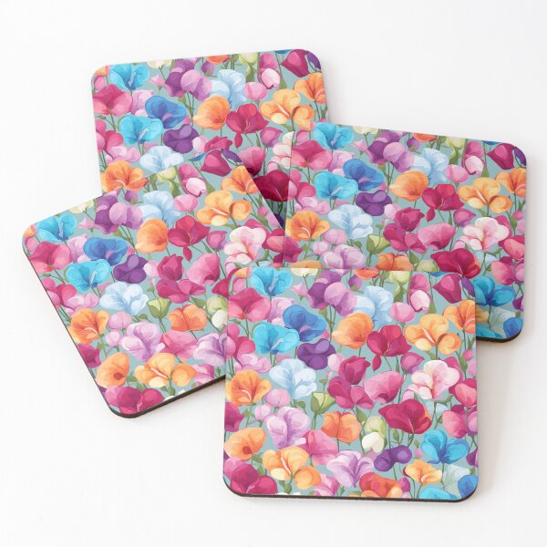 Item preview, Sweet Pea Flower Pattern designed and sold by WildlifeInc.