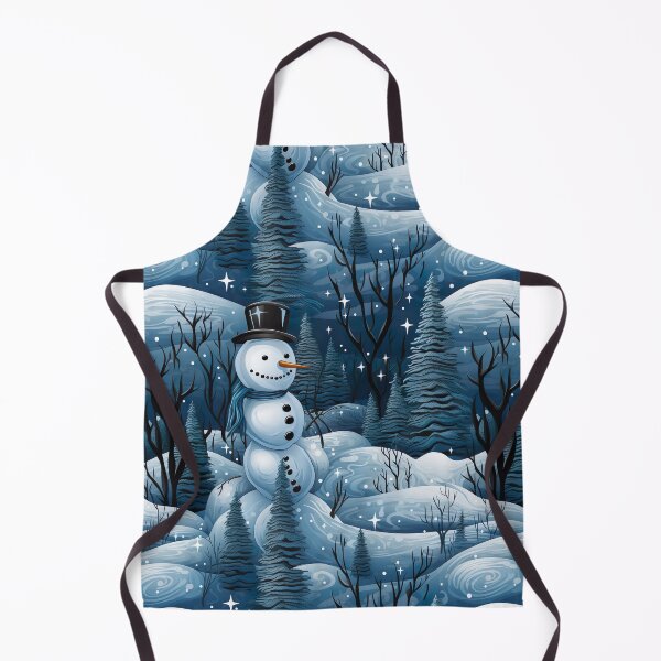 Aperçu de l'œuvre Snowmen Tiled Pattern créée et vendue par Yogimeister.