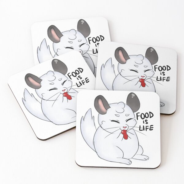 Item preview, Foodie chinchilla  designed and sold by Aura2023.
