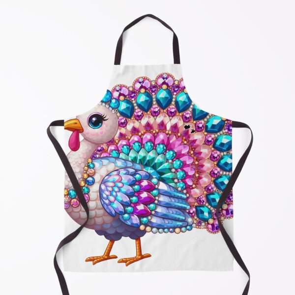 Item preview, Pink Sparkle Thanksgiving Turkey designed and sold by RachelRebel.