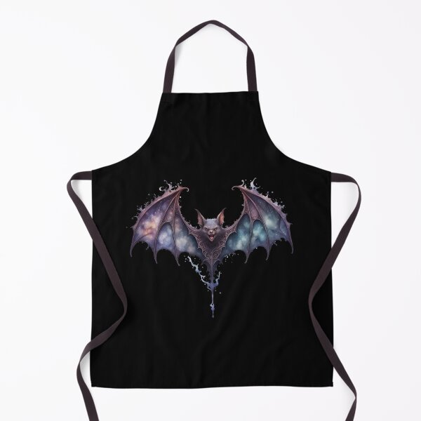 Item preview, Watercolor ornamental galaxy bat designed and sold by WatercolorFairy.