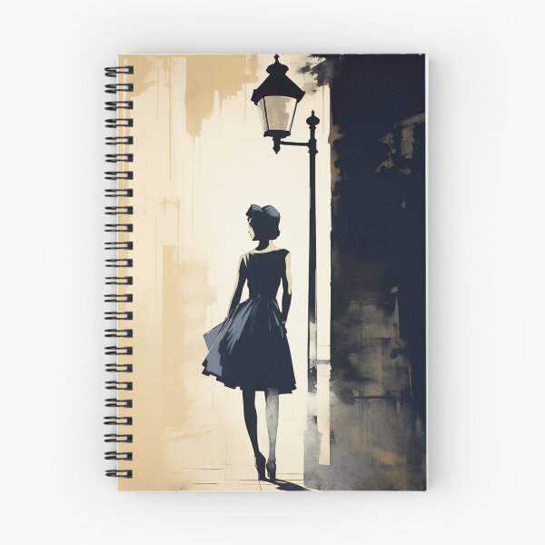 Item preview, Classy lady in high heels under a streetlight designed and sold by Sketch-Shack.