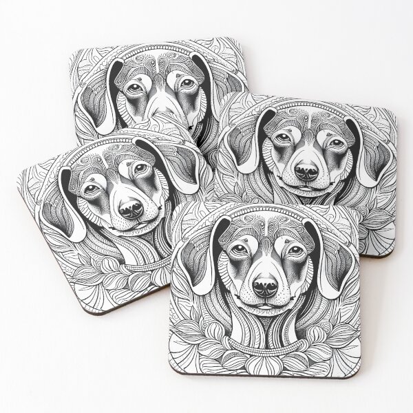 Item preview, Mandala designed and sold by DachshundsOnRB.