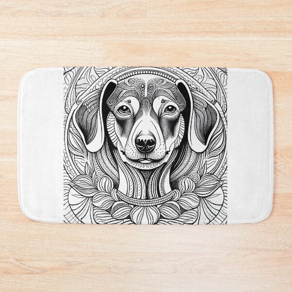 Item preview, Mandala designed and sold by DachshundsOnRB.