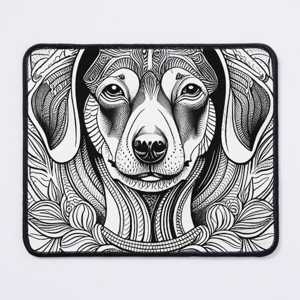 Item preview, Mandala designed and sold by DachshundsOnRB.