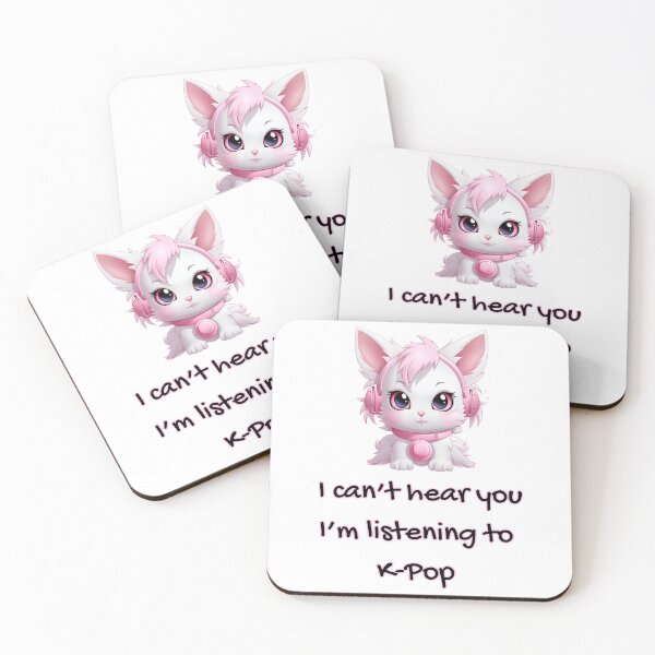 Item preview, Cute K Pop I Cant Hear You Im Listening To K-Pop  designed and sold by Inklusivestyles.