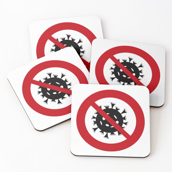 Item preview, No entry to covid / Stop coronavirus designed and sold by labelia.