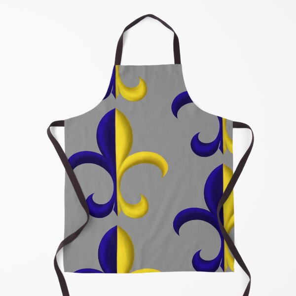 Aperçu de l'œuvre Fleur de Lis bleue et dorée créée et vendue par lezell.