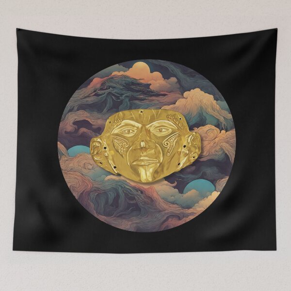 Item preview, Ancestral Journey - Indigenous Art of America - Archaeological Heritage Illustration - Tierra Adentro Culture designed and sold by Carola-art.