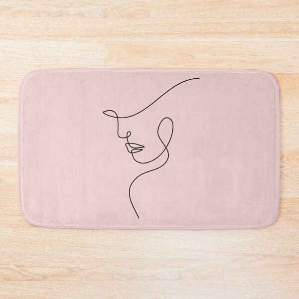 Item preview, Line Art Woman Cake Topper, one line woman, lady face one line, face silhouette, line art cake topper, lady face lineart designed and sold by Asapusri.