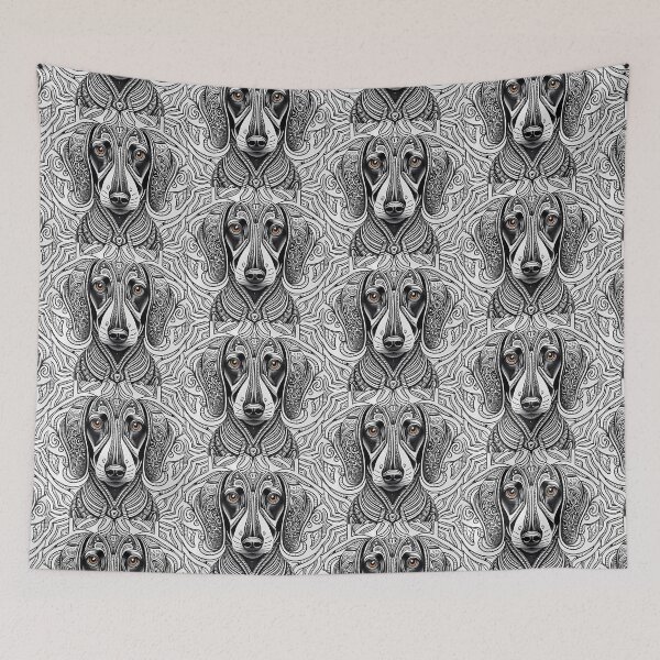 Item preview, Mandala designed and sold by DachshundsOnRB.