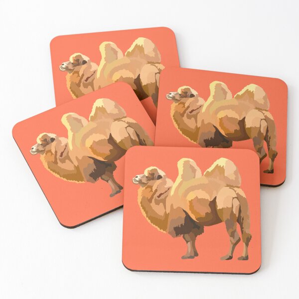 Item preview, B is for Bactrian Camel,Bactrian Camel Artwork – Majestic Desert Mammal Illustration and Wildlife Design designed and sold by PrettylittlepastelUk.