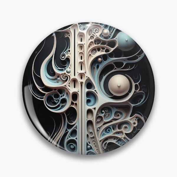 Item preview, Abstract 3D Waves and Dots designed and sold by pinkal.