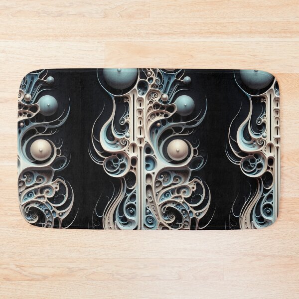 Item preview, Abstract 3D Waves and Dots designed and sold by pinkal.