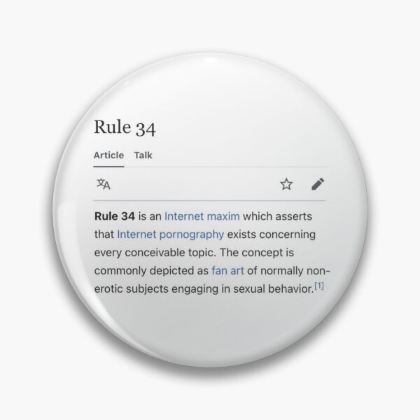 Item preview, rule 34 designed and sold by moondry.