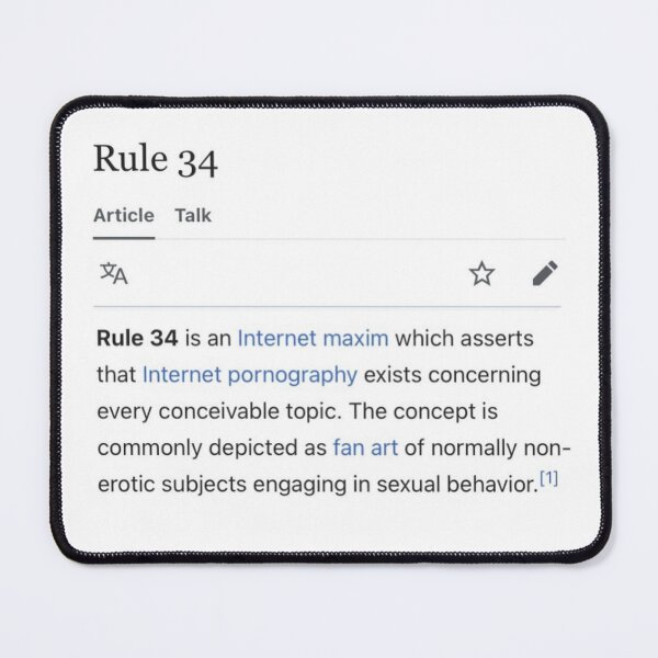 Item preview, rule 34 designed and sold by moondry.