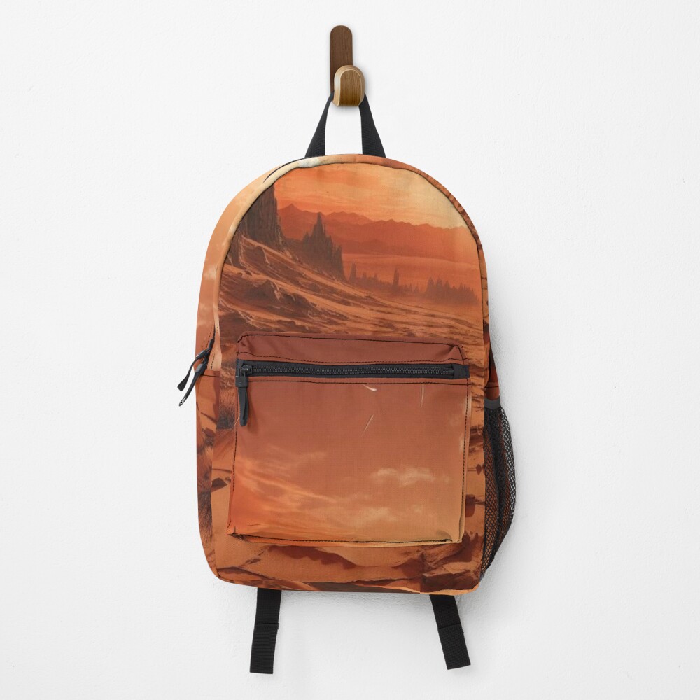 Vista previa del artículo con la obra «Mochila», diseñado y vendido por ContourLab.