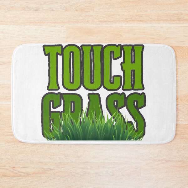 Item preview, bold green touch grass designed and sold by Madie Grace.