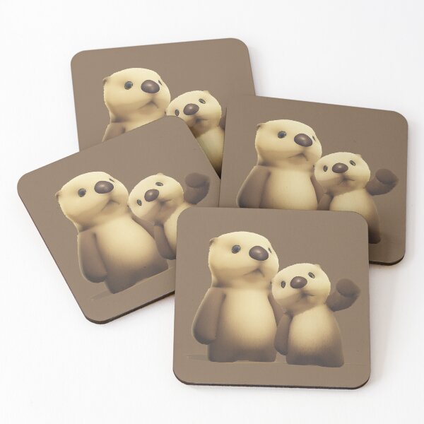 Item preview, Party Animals Ottas Semiaquatic fish-eating mammal designed and sold by moohorse.