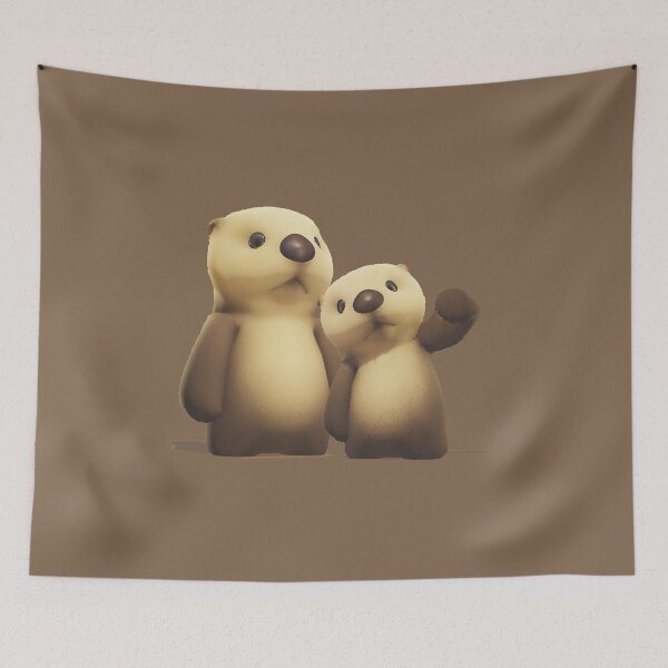 Item preview, Party Animals Ottas Semiaquatic fish-eating mammal designed and sold by moohorse.