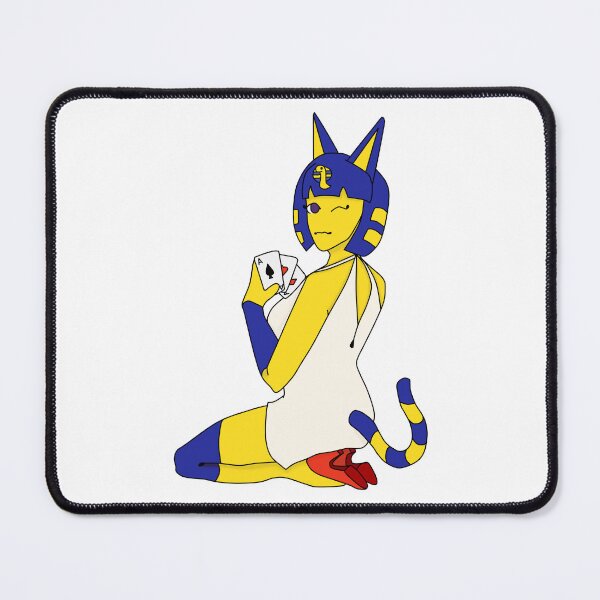 Item preview, Ankha Playing Cards Pinup designed and sold by EllisaurusArt.