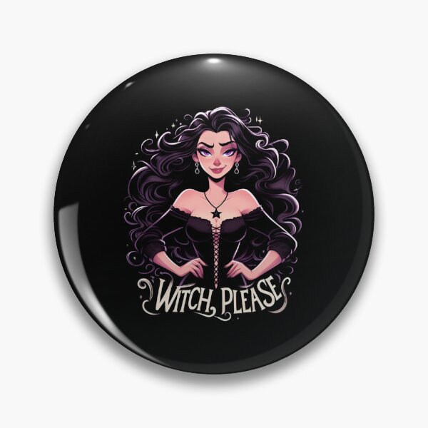 Item preview, Witch, Please - Sorceress in a Black Dress - Dark Fantasy designed and sold by Fenay Designs.