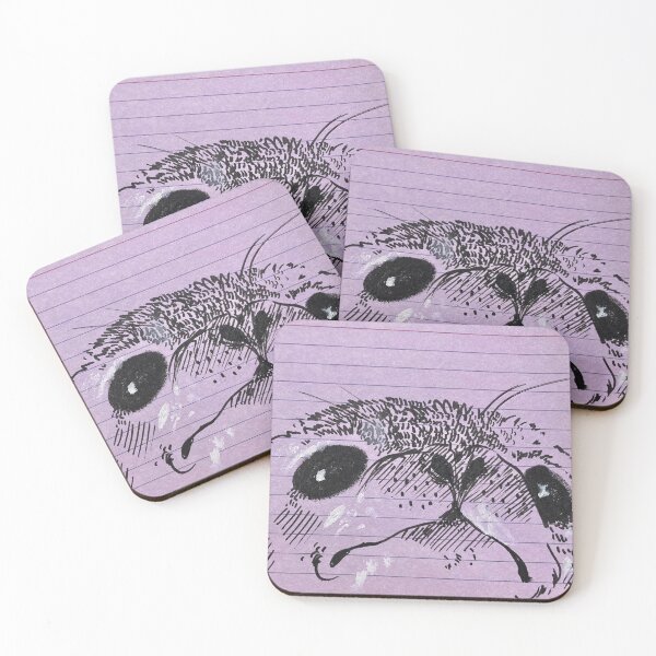 Item preview, Flustered Seal Ink Drawing designed and sold by PastelThunder.