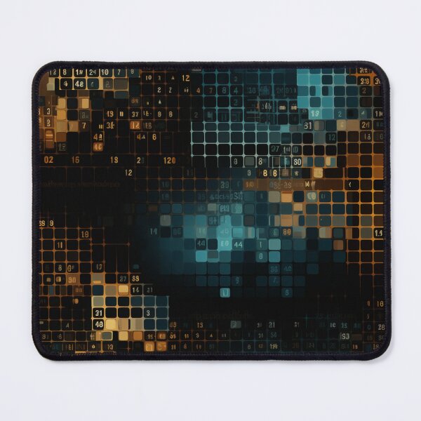 Item preview, Digital Code Abstract Pattern designed and sold by SideSignal.